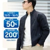 Áo khoác nam dài tay Mono Kaki Jacket chất liệu kaki dày, đứng form - THE GMEN ELEGANT EST 2.017 - Giá 689.000 VND