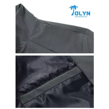 Áo khoác nam dù thể thao cổ đứng cao cấp TOLYN KP090 siêu nhẹ, túi trong, trẻ trung 6