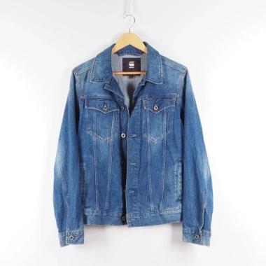 Áo khoác nam G-Star Blue Denim Trucket - Giá 1.99tr, bền, phong cách trẻ trung
