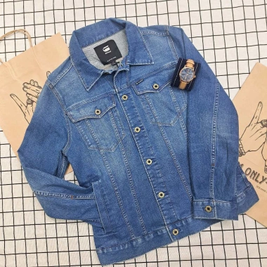Áo khoác nam G-Star Blue Denim Trucket - Giá 1.99tr, bền, phong cách trẻ trung 7 Áo khoác nam G-Star Blue Denim Trucket - Giá 1.99tr, bền, phong cách trẻ trung 7