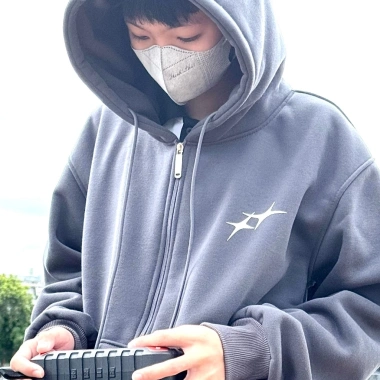 Áo khoác nam hoodie zip nỉ bông dày mịn LINLA FASHION 2 lớp nón to 143.200₫ 3