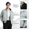 Áo khoác nam Lados vải dù cao cấp 2 mặt, chống nắng, chống gió, khóa kéo 2 chiều, siêu nhẹ 6