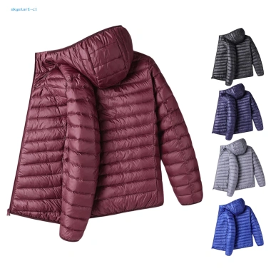 Áo khoác nam mùa đông polyester cotton ấm áp mũ trùm đầu, túi tiện lợi - Giá 366.109 VND 6