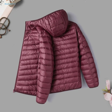 Áo khoác nam mùa đông polyester cotton ấm áp mũ trùm đầu, túi tiện lợi - Giá 366.109 VND 8