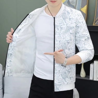 Áo khoác nam mùa xuân đứng cổ phong cách blazer bóng chày, mỏng nhẹ, giảm giá 174k 3 Áo khoác nam mùa xuân đứng cổ phong cách blazer bóng chày, mỏng nhẹ, giảm giá 174k 3