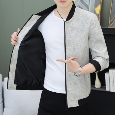 Áo khoác nam mùa xuân đứng cổ phong cách blazer bóng chày, mỏng nhẹ, giảm giá 174k 4 Áo khoác nam mùa xuân đứng cổ phong cách blazer bóng chày, mỏng nhẹ, giảm giá 174k 4