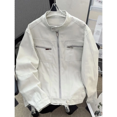 Áo khoác nam Retro Mỹ Harrington Mùa Xuân Thu cleanfit Cổ dạo phố rời đứng Giá 624.097 VND