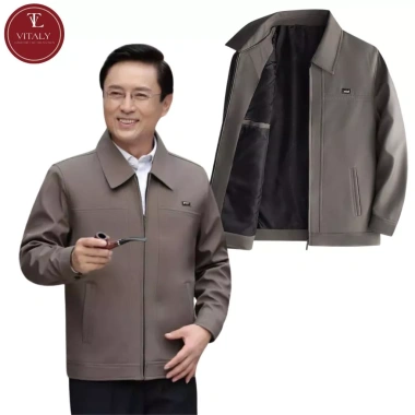 Áo khoác nam trung niên OB3 lót lông cao cấp, không nhăn không thấm nước, chỉ 250k 7 Áo khoác nam trung niên OB3 lót lông cao cấp, không nhăn không thấm nước, chỉ 250k 7