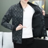 Áo khoác nam xuân thu bóng chày cổ đứng họa tiết sành điệu, blazer ôm trẻ trung, đa năng – giảm 22%