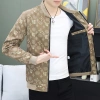 Áo khoác nam xuân thu bóng chày cổ đứng họa tiết sành điệu, blazer ôm trẻ trung, đa năng – giảm 22% 5