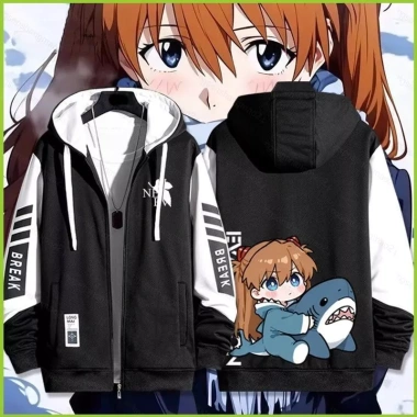 Áo khoác Neon Genesis Evangelion Ayanami Rei – Dây kéo thời trang, giá 300k Áo khoác Neon Genesis Evangelion Ayanami Rei – Dây kéo thời trang, giá 300k