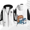Áo khoác Neon Genesis Evangelion Ayanami Rei – Dây kéo thời trang, giá 300k 3