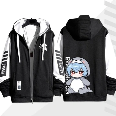 Áo khoác Neon Genesis Evangelion Ayanami Rei – Dây kéo thời trang, giá 300k 4 Áo khoác Neon Genesis Evangelion Ayanami Rei – Dây kéo thời trang, giá 300k 4