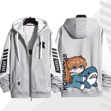 Áo khoác Neon Genesis Evangelion Ayanami Rei – Dây kéo thời trang, giá 300k 9 Áo khoác Neon Genesis Evangelion Ayanami Rei – Dây kéo thời trang, giá 300k 9