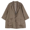 Áo khoác nhẹ nữ blazer oversize linen mềm mại, form rộng suông AK10, 329.000₫ 5