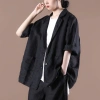 Áo khoác nhẹ nữ blazer oversize linen mềm mại, form rộng suông AK10, 329.000₫ 8