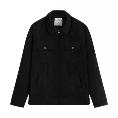 Áo khoác nhung nam LADOS-2.109, túi đắp, lót dù ấm áp, sang trọng - 325.000₫