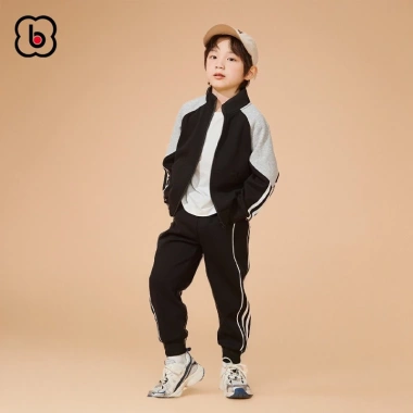 Áo khoác nỉ bé trai BabyloveGO 2.026 - Thu đông dài tay, phối màu độc đáo, giảm giá 99k 3