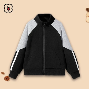 Áo khoác nỉ bé trai BabyloveGO 2.026 - Thu đông dài tay, phối màu độc đáo, giảm giá 99k 4