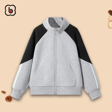 Áo khoác nỉ bé trai BabyloveGO 2.026 - Thu đông dài tay, phối màu độc đáo, giảm giá 99k 5