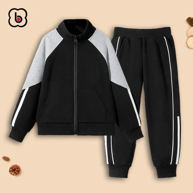 Áo khoác nỉ bé trai BabyloveGO 2.026 - Thu đông dài tay, phối màu độc đáo, giảm giá 99k 8