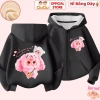 Áo Khoác Nỉ Bông Baby Three CIUCIU KID Cho Bé Gái - Vải Nỉ Lót Bông Giữ Nhiệt, 214.000₫ 5