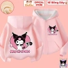 Áo khoác nỉ bông bé gái Kuromi CIUCIU KID - mềm mại, giữ nhiệt, giữ ấm, chỉ 214.000₫