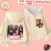 Áo Khoác Nỉ Bông Hoodie Bé Trai Siêu Nhân Marvel CIUCIU KID Vải Nỉ Lót Bông Mềm Mịn Ấm Áp 2