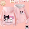 Áo khoác nỉ bông Kuromi cho bé gái CIUCIU KID - vải nỉ lót bông mềm, giữ nhiệt ấm áp, giảm giá 214k