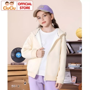 Áo khoác nỉ bông Noel Capybra cho bé trai, bé gái CIUCIU - vải mềm mịn, giữ nhiệt 7