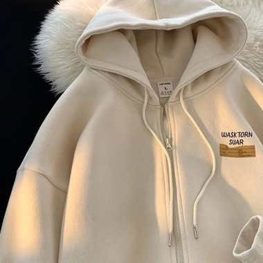 Áo Khoác Nỉ Bông Nón Rộng Hoodie Thiêu Chữ NS Form Rộng Nam Nữ - Giá 163.930₫ 7