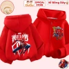 Áo khoác nỉ bông Siêu Nhân Người Nhện bé trai – Lót bông dày ấm, size 9‑35kg, giảm 20% 5