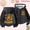 Áo khoác nỉ bông Tung Tung CIUCIU KID - Vải lót bông mềm dày, ấm giữ nhiệt, giá 214k