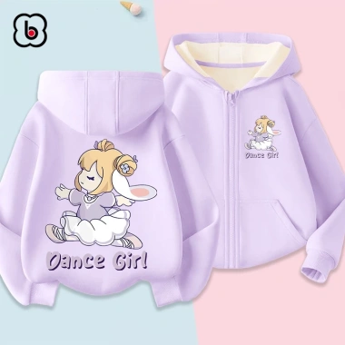 Áo khoác nỉ dày ấm cho bé BabyloveGO 2.026 - Hoodie mũ, khóa kéo, giảm còn 189.000 VND 8