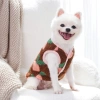 Áo khoác nỉ giữ ấm mùa đông cho chó mèo nhỏ, dày mềm, chống gió, có khoen dây dắt, phù hợp Poodle, Corgi, Pug, Bichon, Chihuahua, mèo Anh - Giá 312.404₫ 10