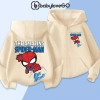 Áo khoác nỉ hoodie bé trai BabyloveGO in Marvel Spider‑Man, ấm dày, giảm giá 189k cho trẻ 1‑10 tuổi 2
