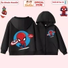 Áo khoác nỉ Hoodie Siêu Nhân Người Nhện bé trai - Nỉ da cá, size 9-33kg, 175.000₫ 9