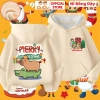 Áo khoác nỉ lót bông Noel Capybara CIUCIU KID giữ nhiệt cho bé 9-35kg giảm giá 214k