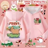 Áo khoác nỉ lót bông Noel Capybara CIUCIU KID giữ nhiệt cho bé 9-35kg giảm giá 214k 4