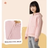Áo khoác nỉ lót lông BabyloveGO 2.026 cho bé gái, có mũ và khóa kéo tiện lợi AKN04, giảm giá 199.000₫ 6
