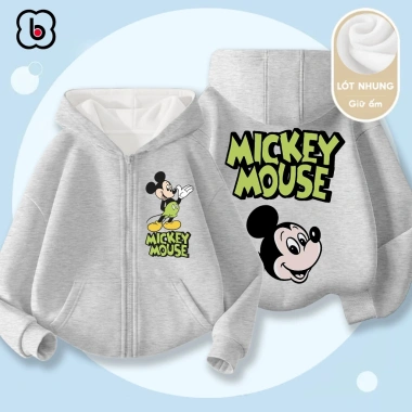 Áo khoác nỉ lót lông BabyloveGO cho bé trai 1-10 tuổi, ấm áp mùa đông, giá chỉ 279.000₫ 6