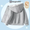 Áo khoác nỉ lót lông bé trai BabyloveGO AKN04 mùa đông, mũ, khóa kéo tiện lợi - 199.000₫