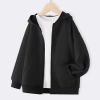 Áo khoác nỉ lót lông bé trai BabyloveGO AKN04 mùa đông, mũ, khóa kéo tiện lợi - 199.000₫ 9