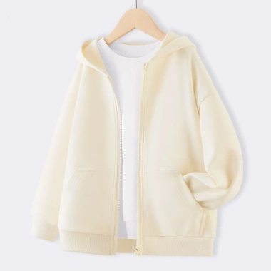 Áo khoác nỉ lót lông bé trai BabyloveGO AKN04 mùa đông, mũ, khóa kéo tiện lợi - 199.000₫ 10