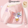 Áo khoác nỉ lót lông dày ấm bé gái BabyloveGO mùa đông kéo, mũ trùm rộng, chỉ 279k 4