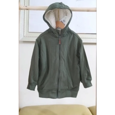 Áo khoác nỉ lót lông size đại cho bé, giảm giá 20% - Giá chỉ 173.400₫ 2