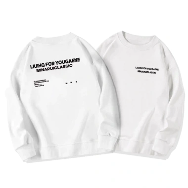 Áo khoác nỉ trắng dài tay unisex size lớn RTOML local brand giảm giá 119.999đ