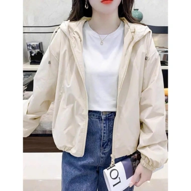 Áo khoác nữ chống nắng 2 lớp siêu nhẹ, chống thấm nước, bảo vệ an toàn dưới mưa – 467.500₫ 7