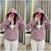 Áo khoác nữ chống nắng gân lụa form lửng nón to bigsize - Giá 169k giảm từ 202.8k 10
