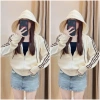 Áo khoác nữ chống nắng rộng, nón to viền 3 sọc, thun gân mát mềm – 179.000₫ 6